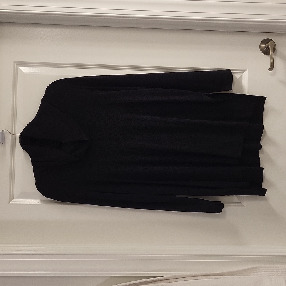 JJill Cowl Neck Tunic, XL Black
